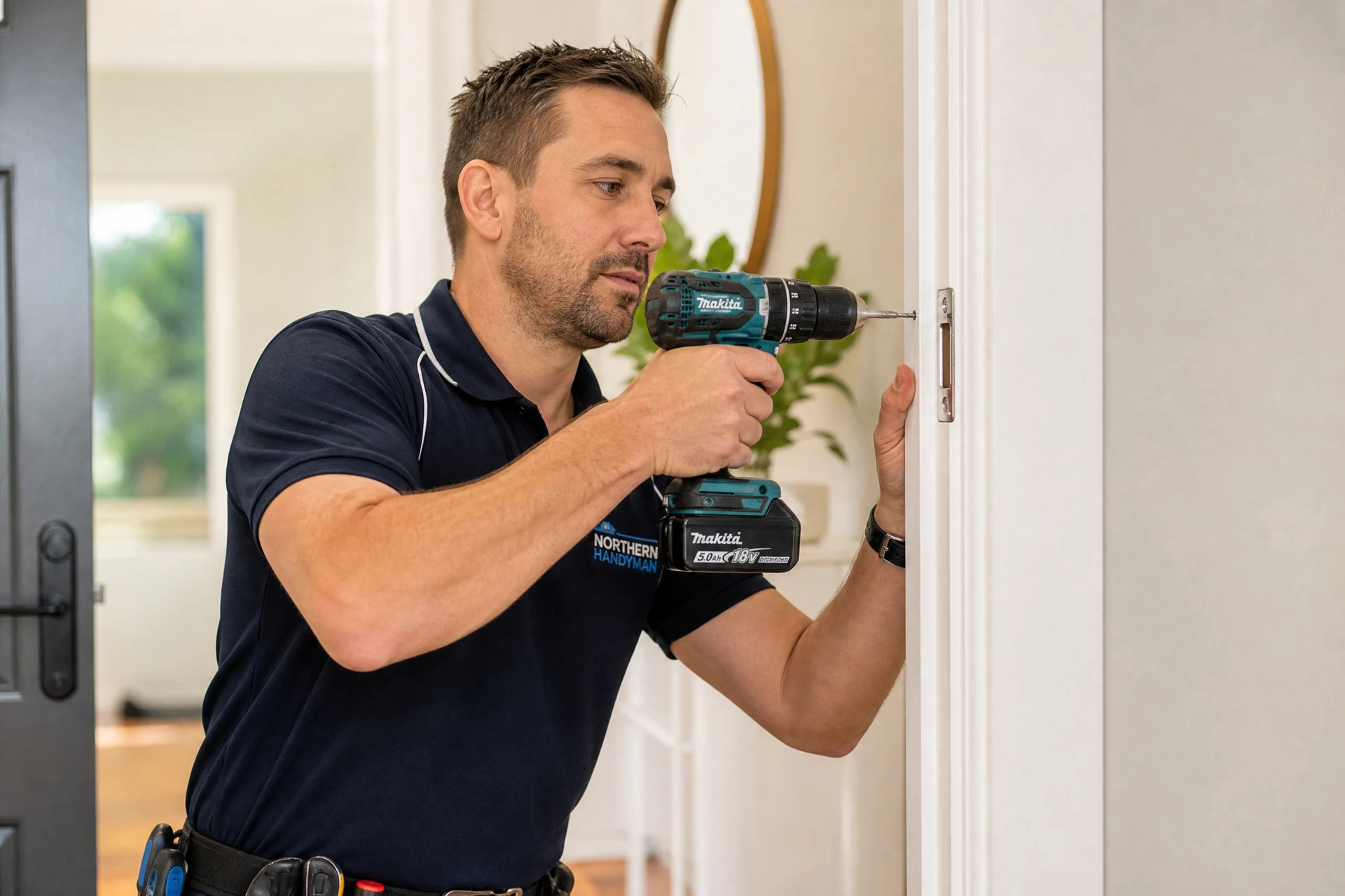 Professional handyman completing home repairs in Melbourne's northern suburbs — Home Hero Services
