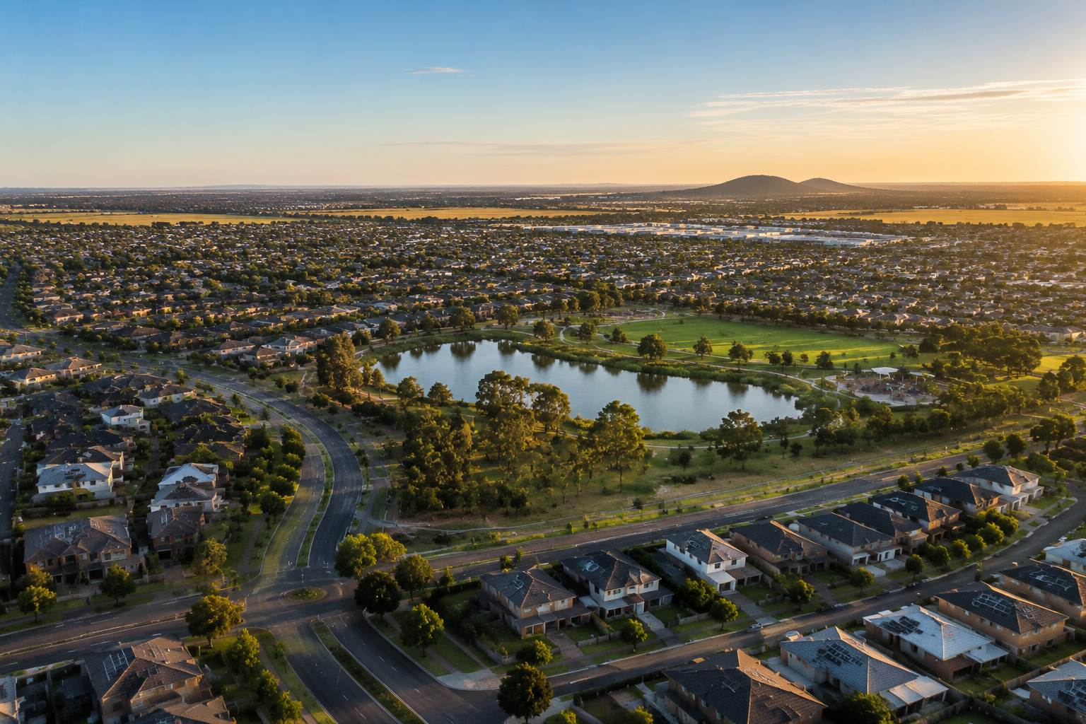 Western Melbourne residential suburbs representing the areas serviced by Home Hero Services.