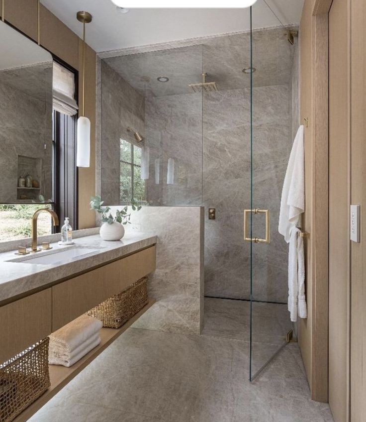 Modern bathroom renovations